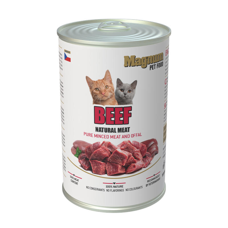Magnum Pet Products Natural Beef Meat cat