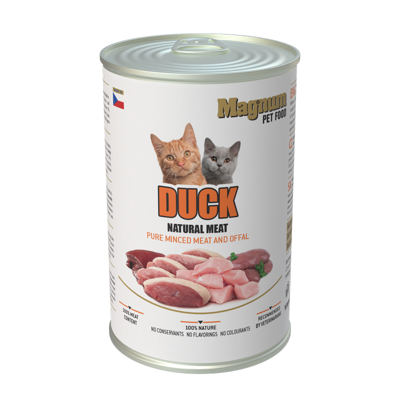 Magnum Pet Products Natural Duck Meat cat