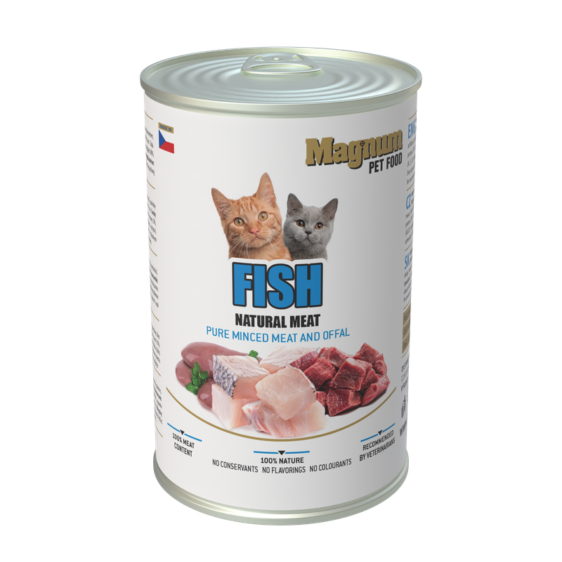 Magnum Pet Products Natural Fish Meat cat