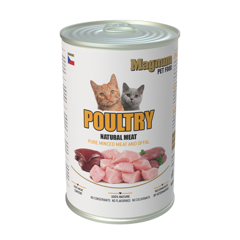 Magnum Pet Products Natural Poultry Meat cat
