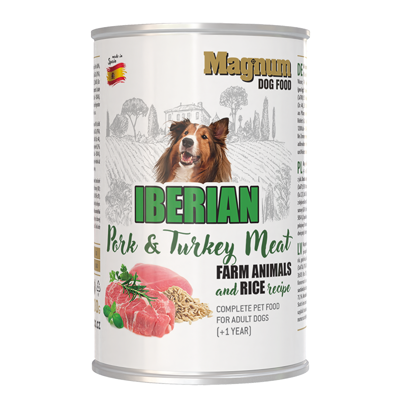 Magnum Dog Food Iberian Pork & Turkey Meat