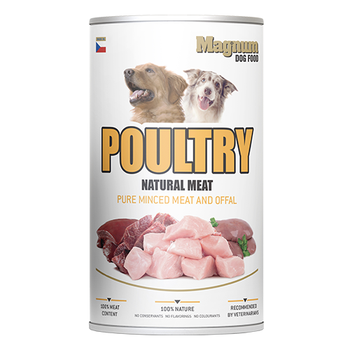 Magnum Dog Food Natural Poultry Meat dog