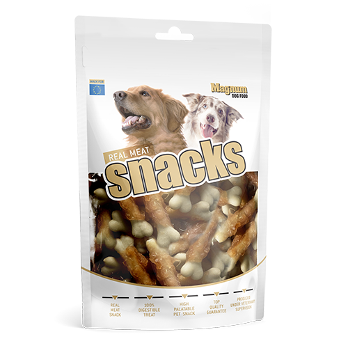 Magnum Dog Food Chicken Bone Wrap