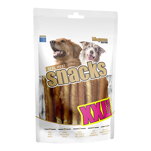 Magnum Dog Food Chicken & Rawhide Stick