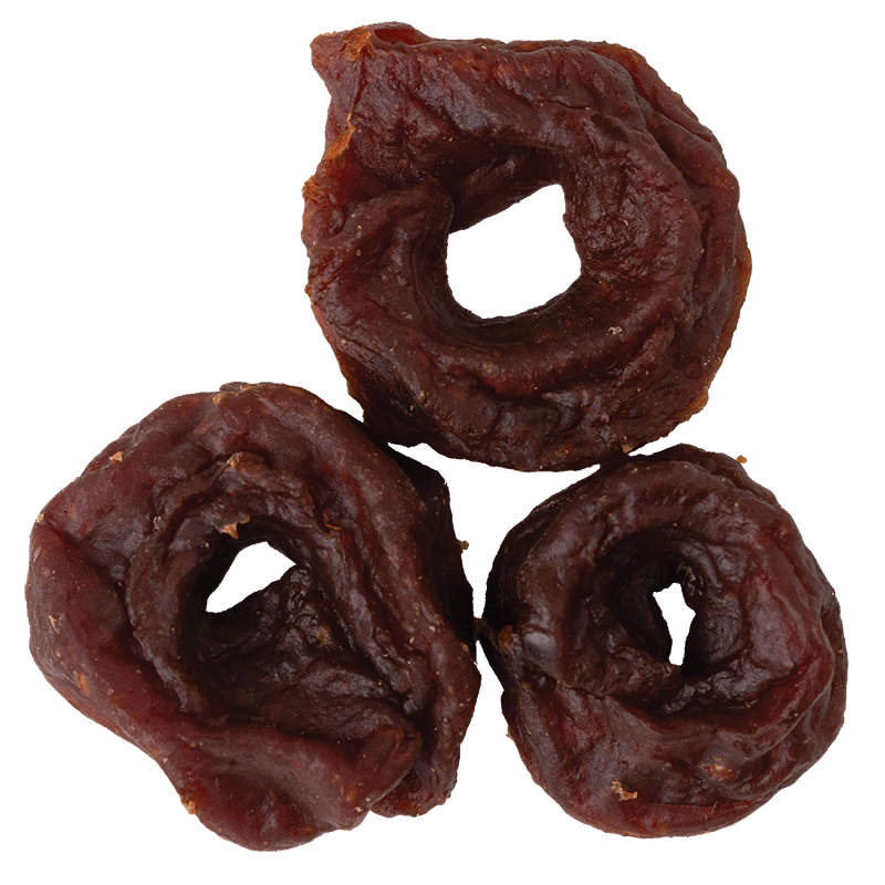 Detail maškrty Duck Rings Soft 250g