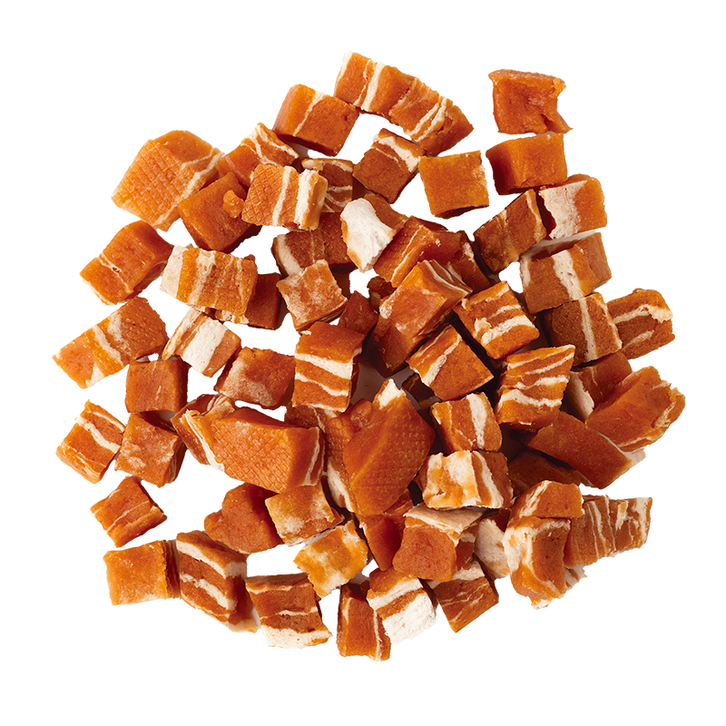 Detail pamlsku Magnum Dog Food Chicken & Cod Cubes