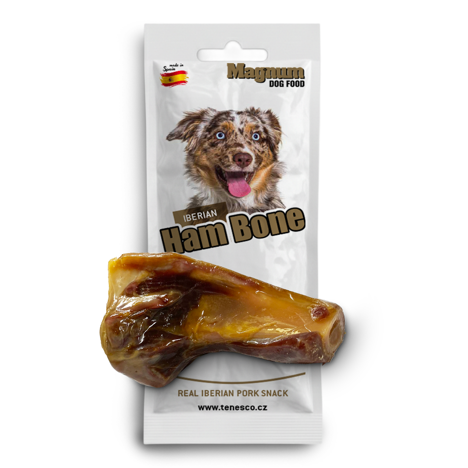 Magnum Dog Food Half Ham Bone