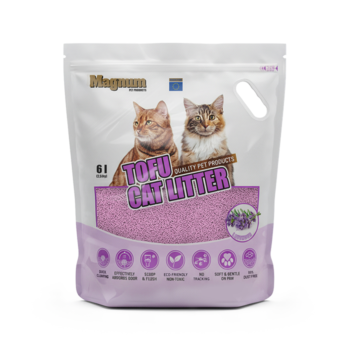 Magnum Tofu Cat Litter Lavender
