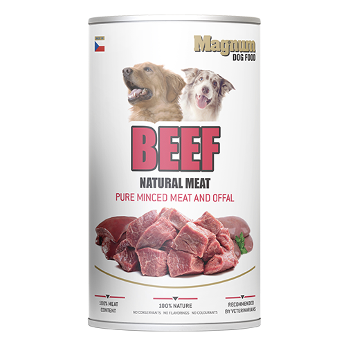 Magnum Natural Beef Meat dog