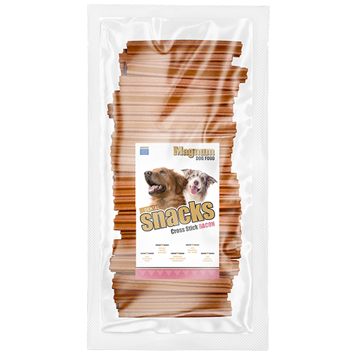 Magnum Dog Food Cross Stick Bacon