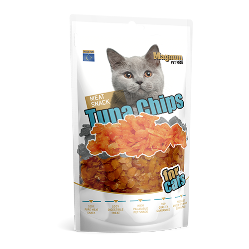 Magnum Dog Food Tuna Chips for cats